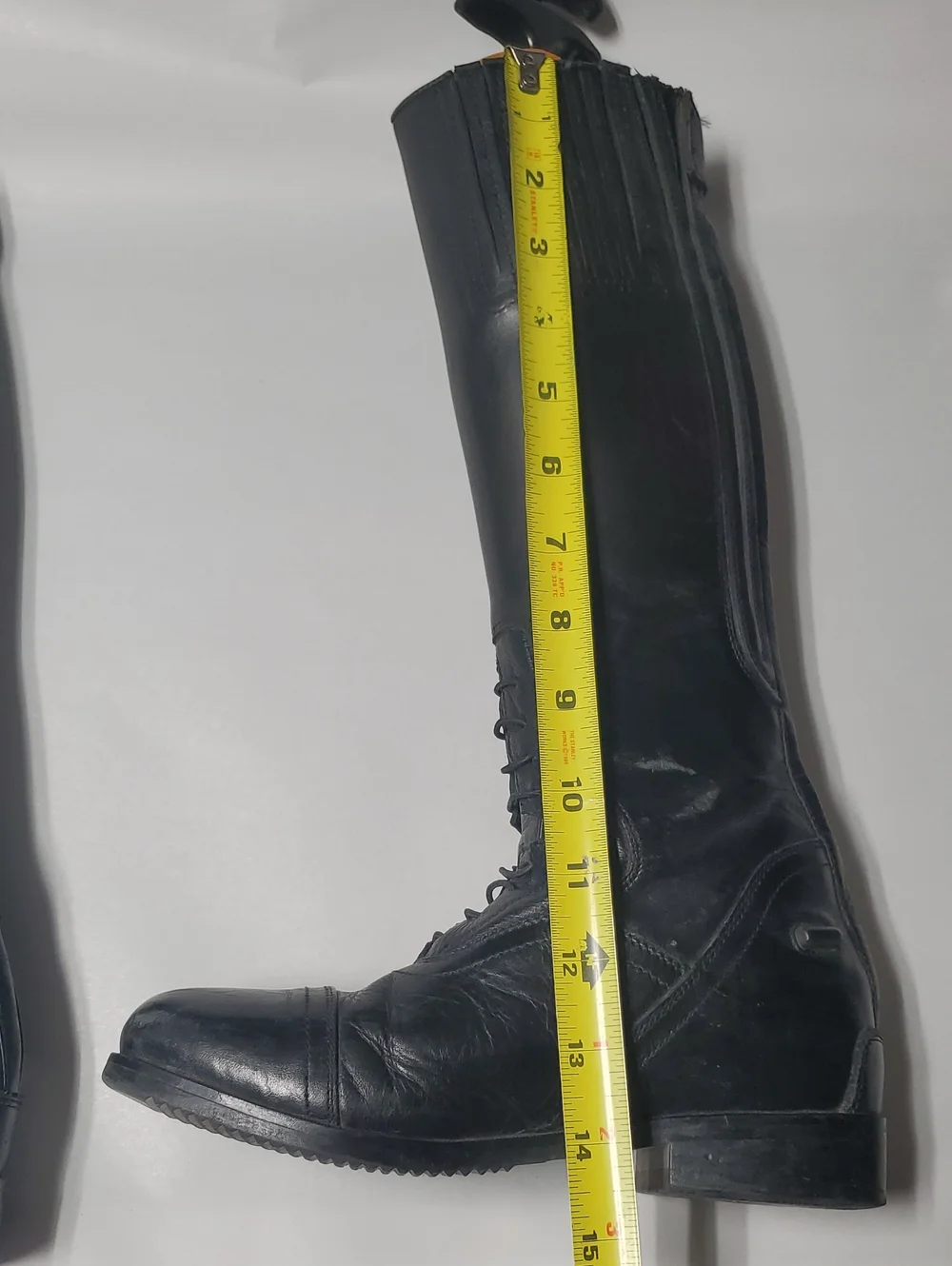 Ovation Flex Sport Field Boots Black Size 4 Youth Regular Tall Riding Boots
